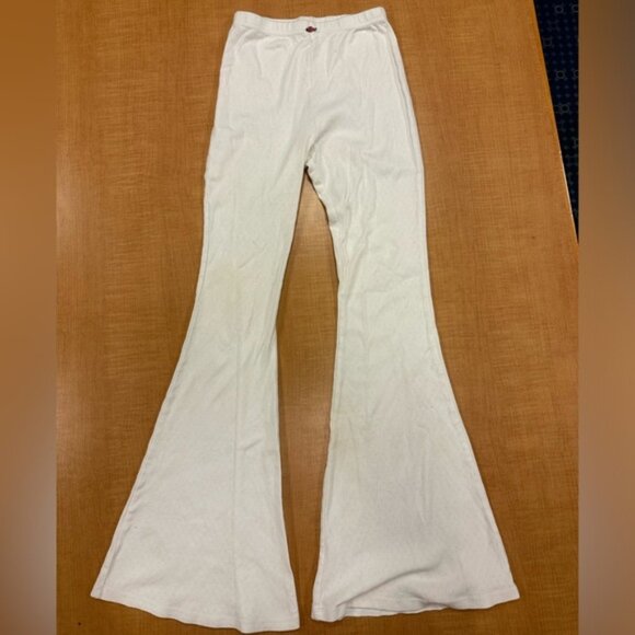Pants - White flared lounge pants
